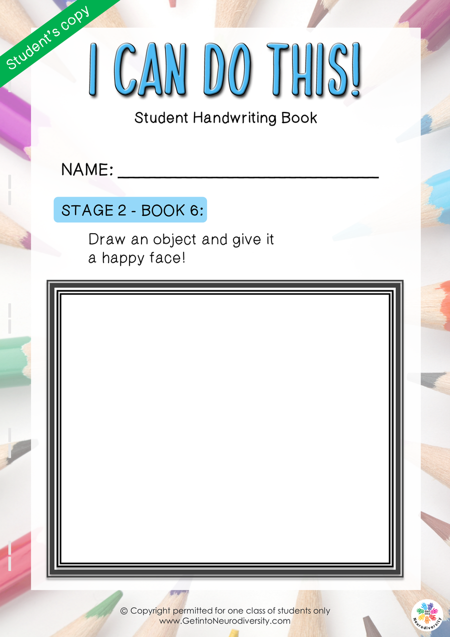 I Can Do This Handwriting Program (Stage 1 & 2)