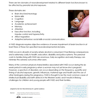 Foetal Alcohol Spectrum Disorder