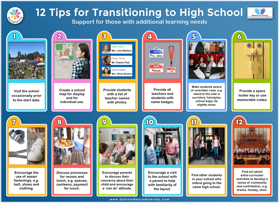 12 Tips For Transitioning To High School