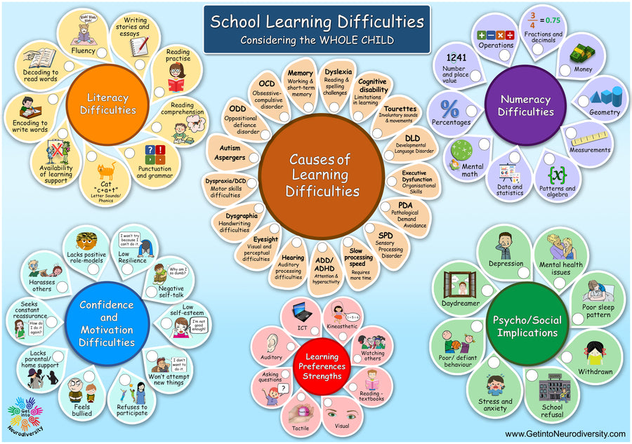 Causes of School Learning Difficulties UK English