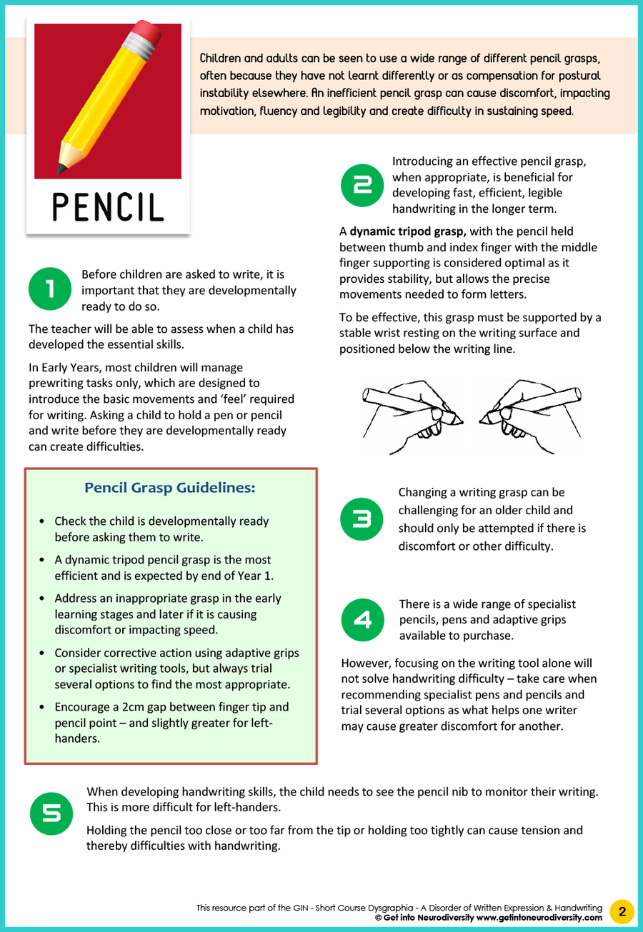 Best Practice for Teaching Handwriting